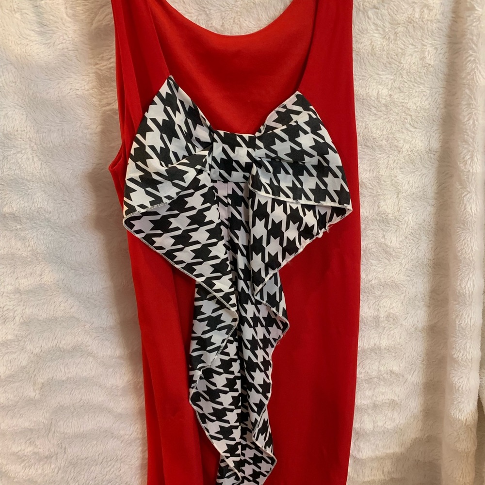 Beverly Sleeveless Red Dress